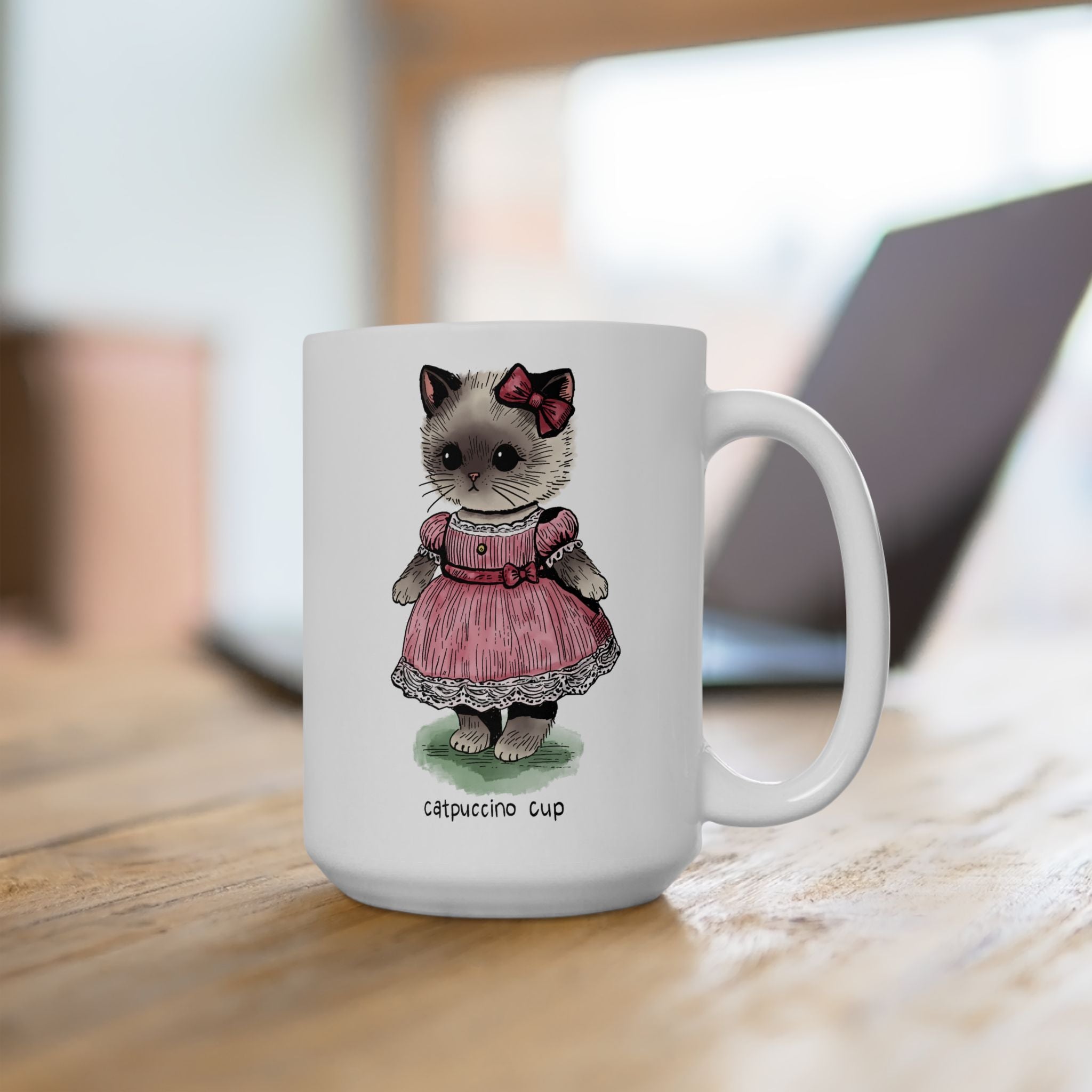 Catpuccino Coffee Cup