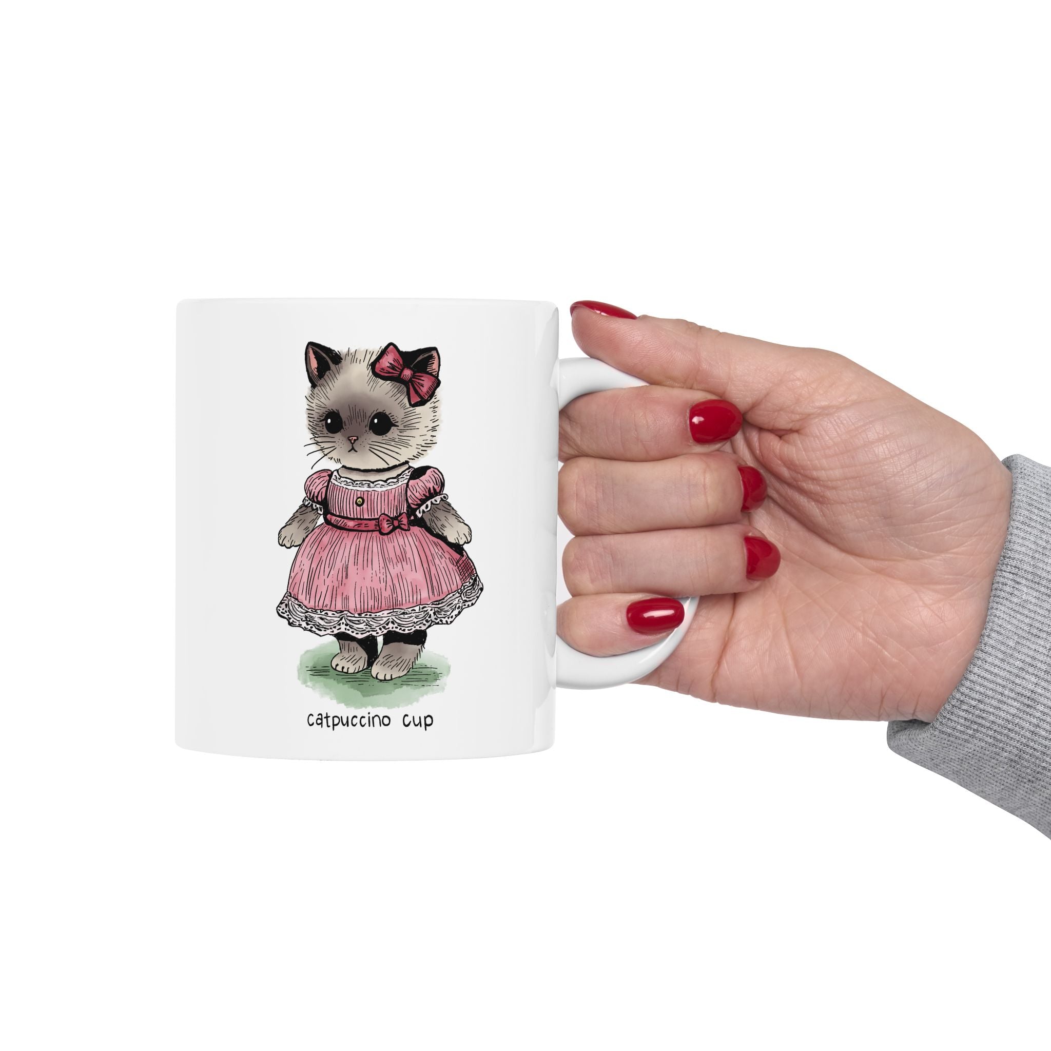 Catpuccino Coffee Cup
