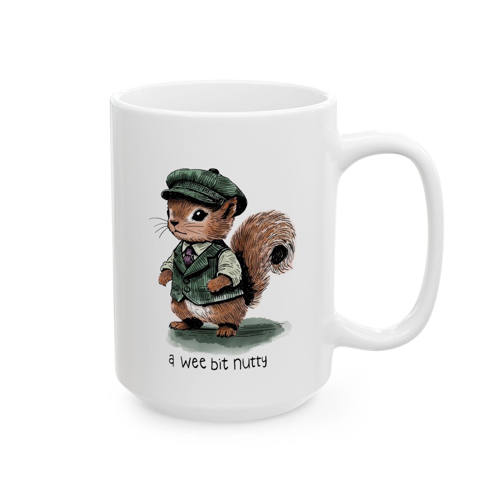 A Wee Bit Nutty Coffee Cup