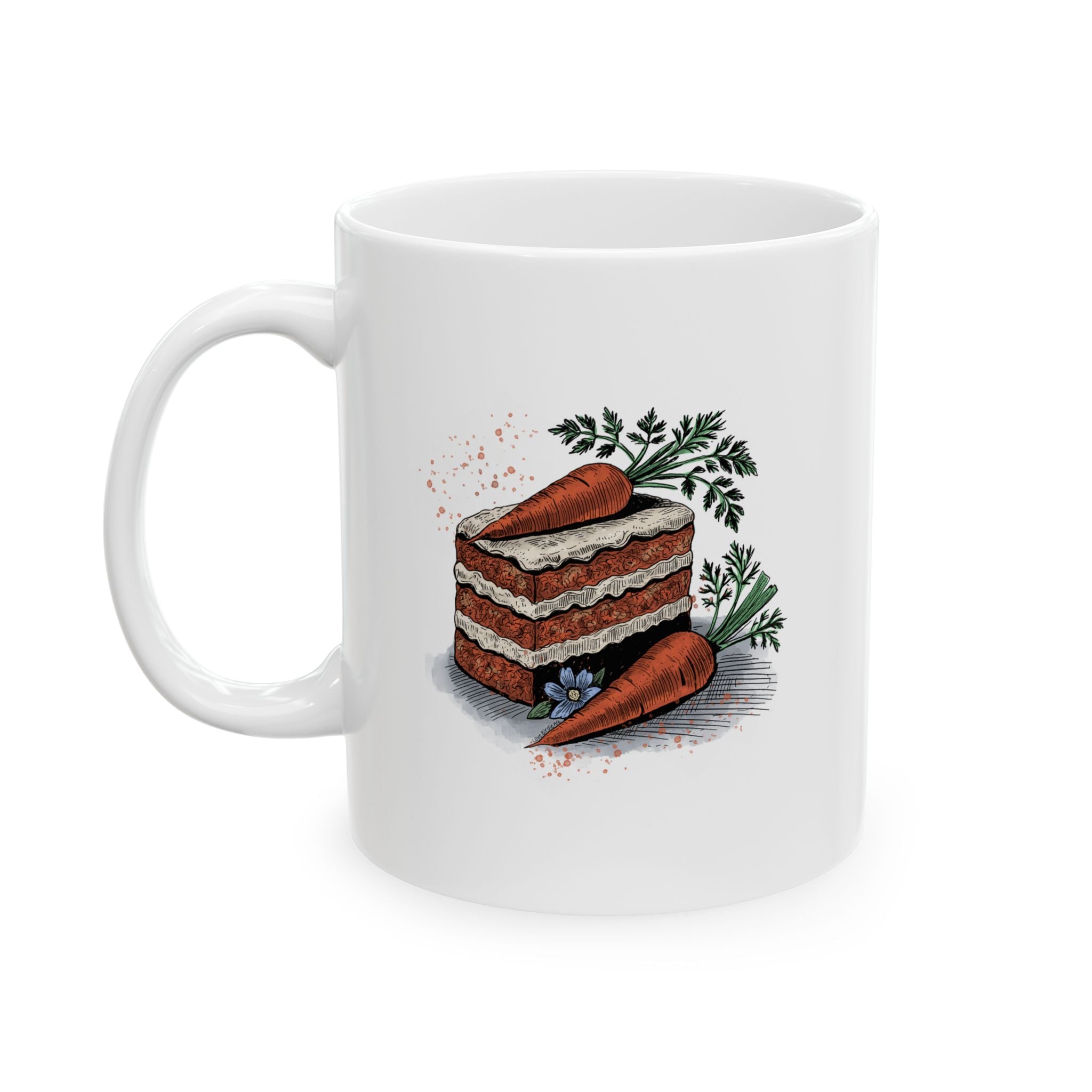 Keep Calm and Carrot On Coffee Cup