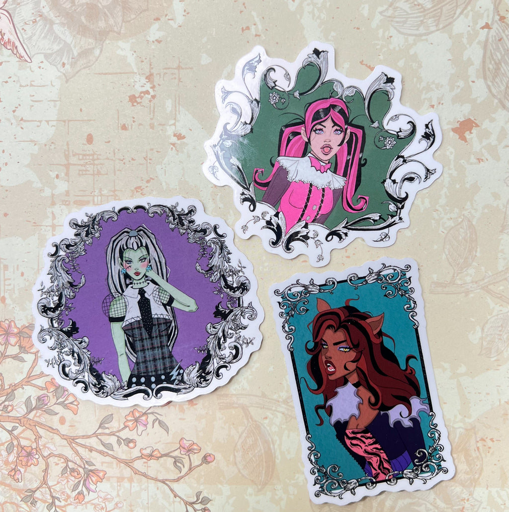 Haunt Couture Werewolf Sticker