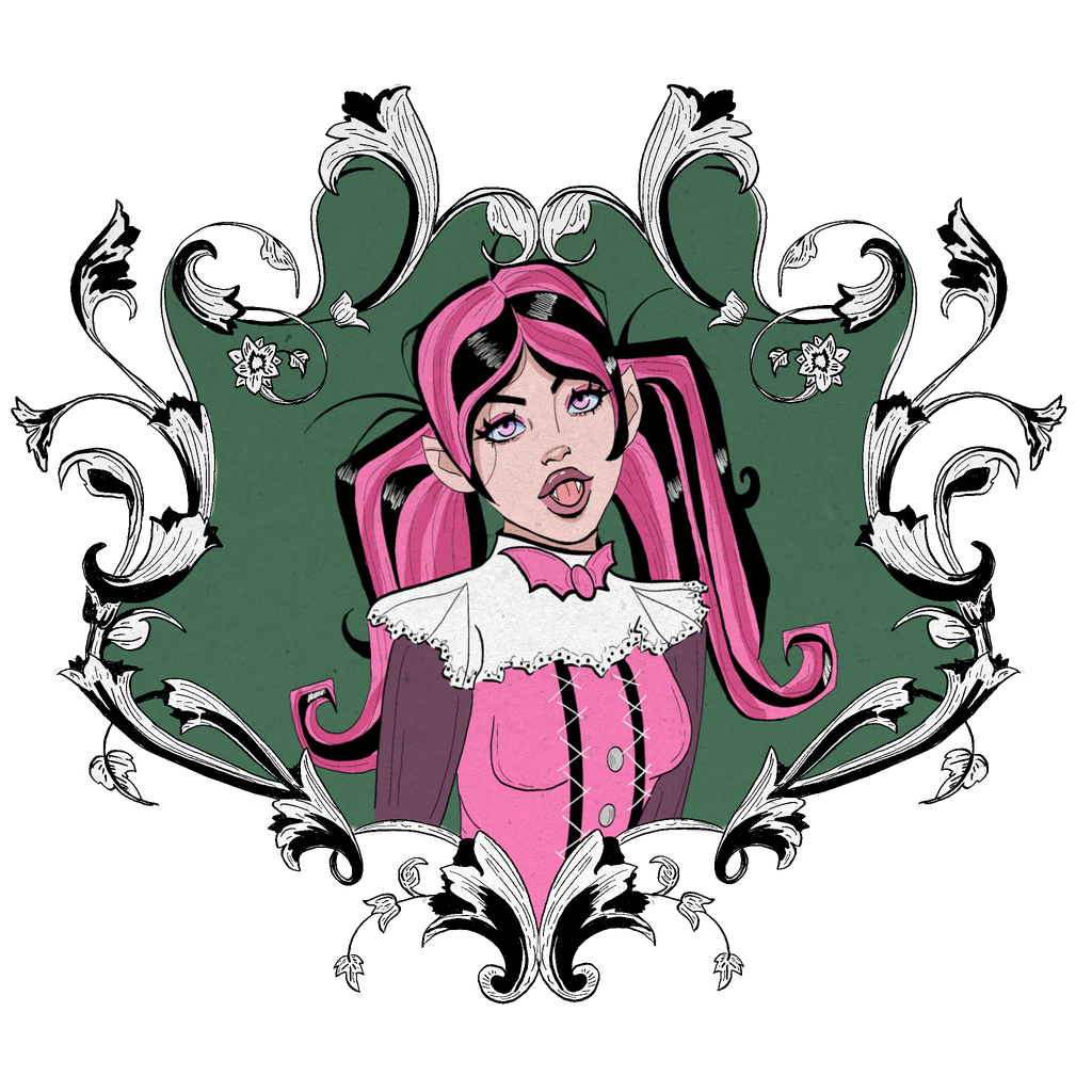 Haunt Couture Vampire Sticker