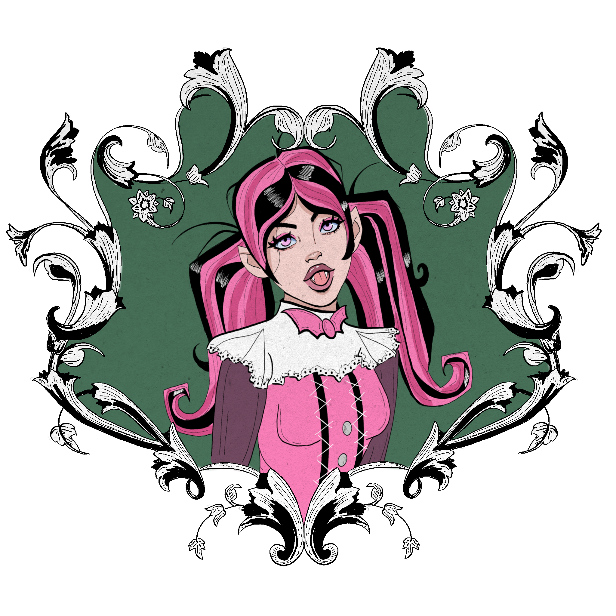 Haunt Couture Vampire Sticker