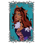 Haunt Couture Werewolf Sticker